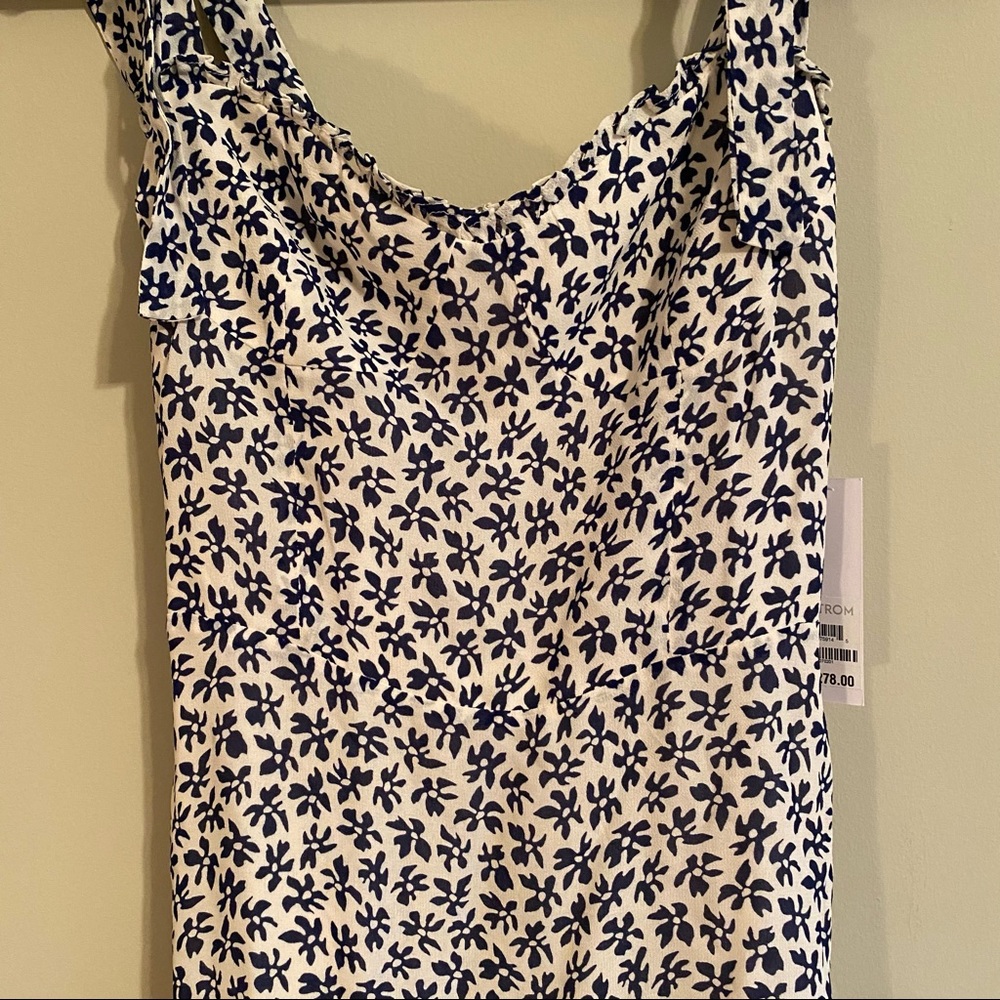 Reformation Nikita Floral Dress in Bombay - Picture 9 of 14